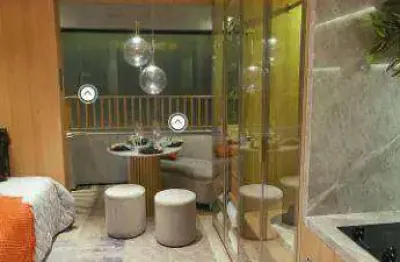 Studio com 1 dormitório à venda, 25 m² por r$ 430.000,00 - vila clementino - são paulo/sp