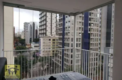 Apartamento mobiliado com 2 dormitórios,  - venda por r$ 850.000 ou aluguel por r$ 5.687/mês - moema - são paulo/sp