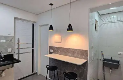 Studio  a 400m do metrô santos imigrantes com 1 dormitório para alugar, 20 m² por r$ 2.600/mês - vila firmiano pinto - são paulo/sp