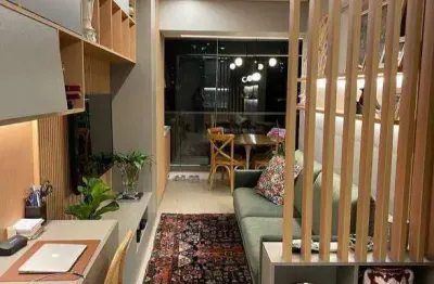Apartamento com 1 dormitório à venda, 43 m² por r$ 1.150.000,00 - brooklin - são paulo/sp