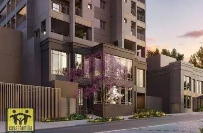 Studio novo com 1 dormitório à venda, 32 m² por r$ 381.412 - vila dom pedro i - são paulo/sp
