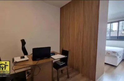 Studio  mobiliado com 1 dormitório à venda, 27 m² por r$ 360.000 - ipiranga - são paulo/sp