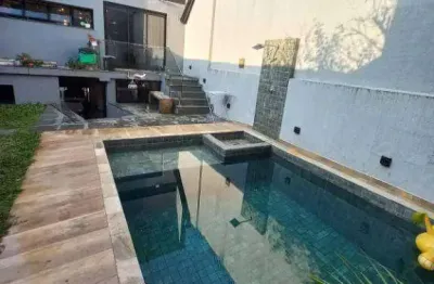 Lindo sobrado com piscina e quintal 3 dormitórios , 261 m² por r$ 1.900.000 - bosque da saúde - são paulo/sp