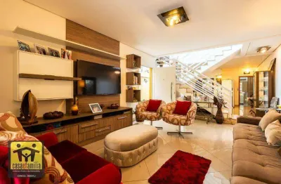 Sobrado com 4 dormitórios à venda, 229 m² por r$ 1.500.000,00 - vila gumercindo - são paulo/sp