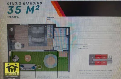 Apartamento garden em construção com 1 dormitório à venda, 35 m² por r$ 336.100 - saúde - são paulo/sp