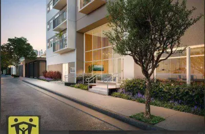 Lançamento !! apartamento com 2 dormitórios à venda, 36 m² por r$ 449.034 - jardim aurélia - são paulo/sp