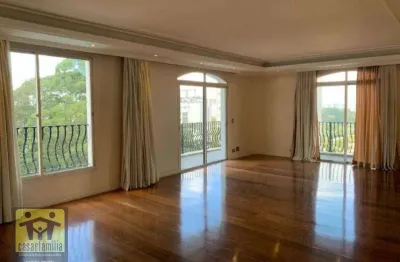 Apartamento com 4 dormitórios à venda, 340 m² por r$ 1.500.000,00 - vila andrade - são paulo/sp
