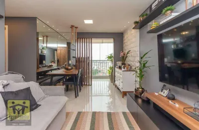 Apartamento com 3 dormitórios à venda, 65 m² por r$ 580.000,00 - vila das mercês - são paulo/sp