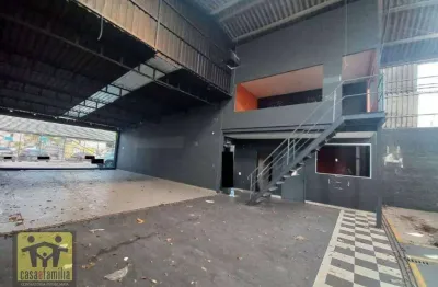 Galpão para alugar, 750 m² por r$ 24.000/mês - vila moinho velho - são paulo/sp