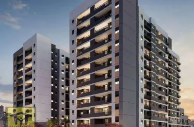 Studio em construção com 1 dormitório à venda, 21 m² por r$ 213.482 - bosque da saúde - são paulo/sp