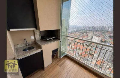 Apartamento com 3 dormitórios à venda, 84 m² por r$ 720.000,00 - vila santo estéfano - são paulo/sp