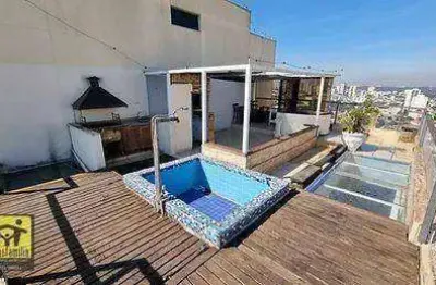Cobertura  à 300m metrô pça árvore  162 m² por r$ 1.250.000 - saúde -