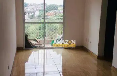Apartamento com 2 dormitórios à venda, 54 m² por r$ 200.000,00 - monte belo - taubaté/sp