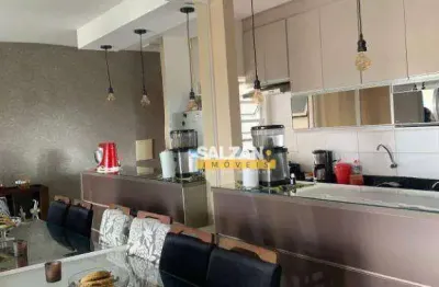 Apartamento com 2 dormitórios à venda, 79 m² por r$ 340.000,00 - condomínio residencial solare - taubaté/sp