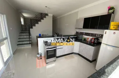 Sobrado com 3 dormitórios à venda, 108 m² por r$ 480.000,00 - jardim de alah - taubaté/sp
