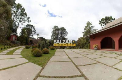Casa com 9 dormitórios à venda, 647 m² por r$ 4.900.000,00 - vila inglesa - campos do jordão/sp