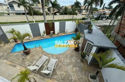 Sobrado com 3 dormitórios, 380 m² - venda por r$ 2.200.000,00 ou aluguel por r$ 9.700,00/mês - taubaté village - taubaté/sp