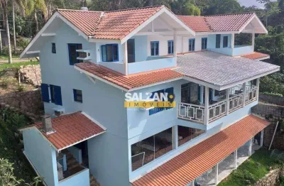 Casa com 5 dormitórios à venda, 420 m² por r$ 4.300.000,00 - toninhas - ubatuba/sp