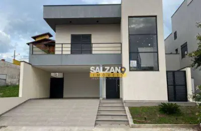 Sobrado com 3 dormitórios à venda, 166 m² por r$ 860.000 - condomínio reserva do vale - caçapava/sp