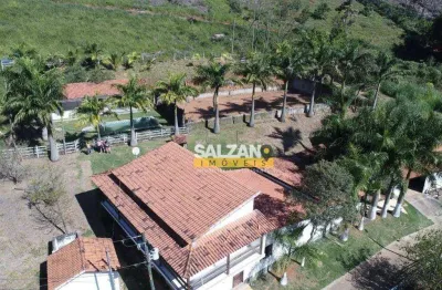 Chácara com 2 dormitórios à venda, 1355 m² por r$ 1.200.000,00 - zona rural - cachoeira paulista/sp