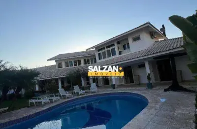 Sobrado com 4 dormitórios, 600 m² - venda por r$ 3.000.000,00 ou aluguel por r$ 14.604,00/mês - taubaté village - taubaté/sp