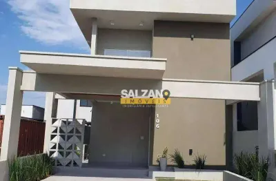 Sobrado com 3 dormitórios à venda, 162 m² por r$ 775.000 - condomínio recanto tropical - taubaté/sp