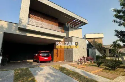 Sobrado com 3 dormitórios à venda, 320 m² por r$ 2.800.000,00 - condomínio green park - taubaté/sp