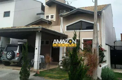 Sobrado com 3 dormitórios à venda, 200 m² por r$ 850.000,00 - condomínio jardim oásis - taubaté/sp