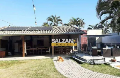 Casa com 8 dormitórios à venda, 502 m² por r$ 2.500.000,00 - bairro dos guedes - tremembé/sp