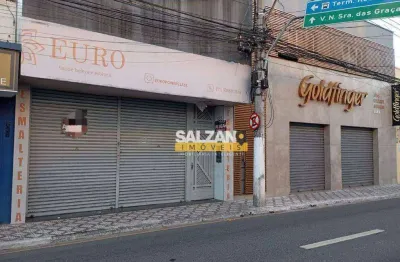 Ponto para alugar, 260 m² por r$ 12.600,00/mês - centro - taubaté/sp