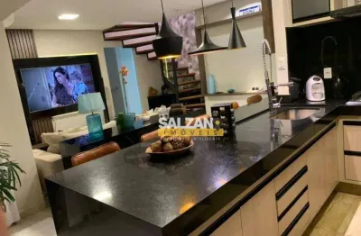 Cobertura com 3 dormitórios à venda, 152 m² por r$ 1.060.000,00 - edificio vie nouvelle - taubaté/sp