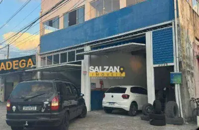 Galpão para alugar, 80 m² por r$ 2.750,00/mês - jardim jaraguá - taubaté/sp