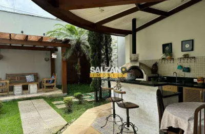 Sobrado com 3 dormitórios para alugar, 170 m² por r$ 10.000,00/mês - residencial fortaleza - taubaté/sp