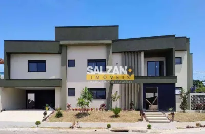 Sobrado com 4 dormitórios à venda, 280 m² por r$ 2.290.000,00 - residencial malibu - caçapava/sp