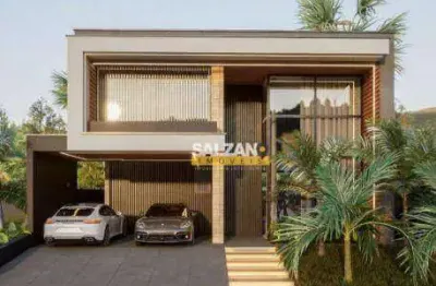 Sobrado com 3 dormitórios à venda, 371 m² por r$ 2.600.000 - condomínio ouro ville - taubaté/sp