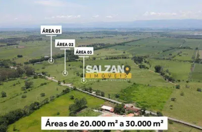 Área à venda, 20000 m² por r$ 649.000,00 - cruz grande - pindamonhangaba/sp
