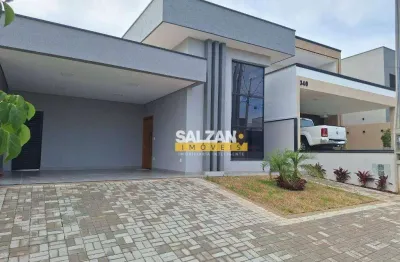Casa com 3 dormitórios à venda, 130 m² por r$ 820.000 - condominio residencial malibu - caçapava/sp