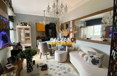 Apartamento com 2 dormitórios à venda, 54 m² por r$ 300.000,00 - parque são luís - taubaté/sp