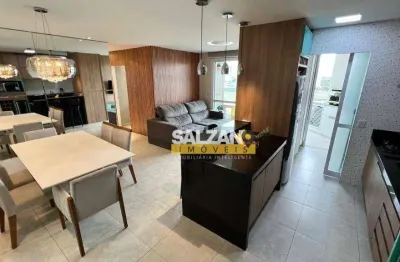 Apartamento com 3 dormitórios à venda, 82 m² por r$ 560.000,00 - edifício beatriz carolina - taubaté/sp