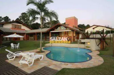Casa com 3 dormitórios à venda, 350 m² por r$ 3.300.000,00 - chácaras cataguá - taubaté/sp