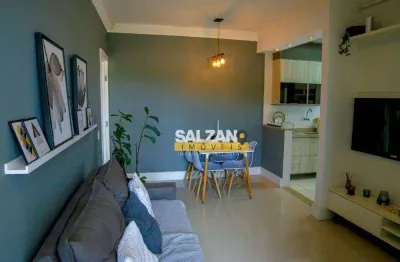 Apartamento com 2 dormitórios à venda, 52 m² por r$ 276.660,00 - jardim ana rosa - taubaté/sp
