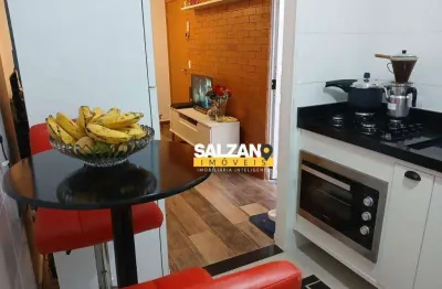 Apartamento com 2 dormitórios à venda, 50 m² por r$ 195.000,00 - granjas santa terezinha - taubaté/sp