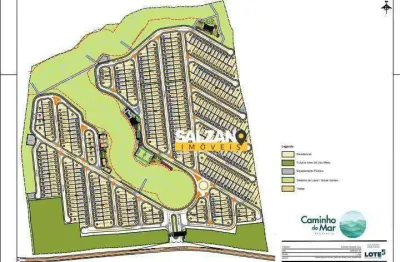 Terreno à venda, 334 m² por r$ 167.460 - caminho do mar residencial - taubaté/sp
