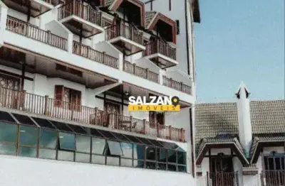 Apartamento com 2 dormitórios à venda, 130 m² por r$ 985.000,00 - alto do capivari - campos do jordão/sp