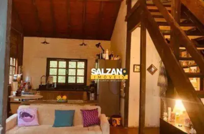 Casa com 3 dormitórios à venda, 100 m² por r$ 650.000,00 - vila natal - campos do jordão/sp