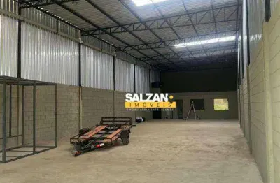 Galpão para alugar, 370 m² por r$ 6.000/mês - triângulo - pindamonhangaba/sp