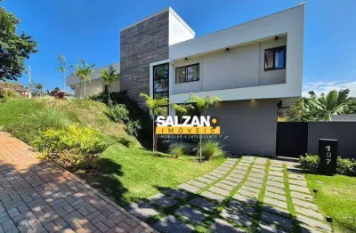 Casa com 4 dormitórios à venda, 434 m² por r$ 2.540.000,00 - condomínio reserva altos do cataguá - taubaté/sp