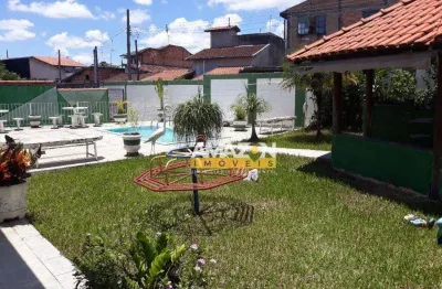 Chácara com 5 dormitórios à venda, 2000 m² por r$ 1.200.000,00 - parque vera cruz - tremembé/sp