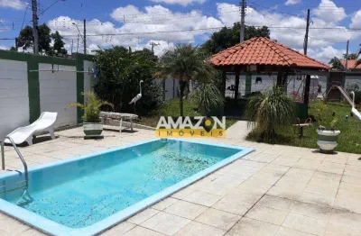 Chácara com 5 dormitórios à venda, 2000 m² por r$ 1.500.000,00 - parque vera cruz - tremembé/sp