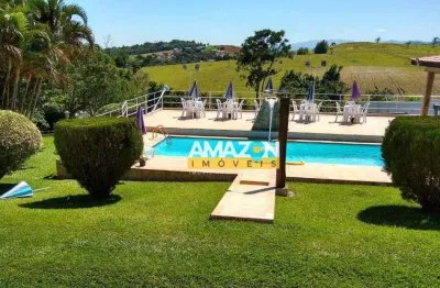 Chácara com 3 dormitórios à venda, 6800 m² por r$ 2.100.000,00 - barreiro - taubaté/sp